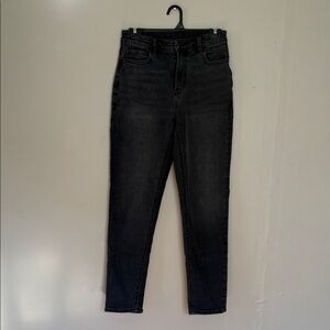 American Eagle High Rise Black Jeans 0
